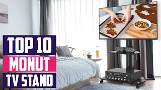 Top 10 Best Tv Stand With Mounts 2 in 2024  Detailed Reviews amp Buyers Guide [upl. by Atinrahc]