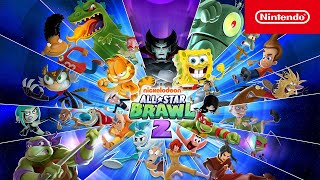 Nickelodeon AllStar Brawl 2  All Characters amp Stages Updated [upl. by Noam]