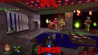 Brutal Doom v21141  Jenesis Map03  Online Coop [upl. by Pontias286]