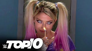 Alexa Bliss’ creepiest mind games WWE Top 10 Sept 5 2021 [upl. by Haroppiz]