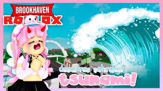 NUEVO DESASTRE NATURAL ¡EXTREMO EN BROOKHAVEN INUNDADO  TSUNAMI 🌊🏙️ ANIELICA ROBLOX [upl. by Yreffoeg756]