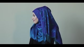 Tesettüre Uygun Şal Bağlama Modelleri Nasıl Yapılır Shawl Tutorial [upl. by Esmond]