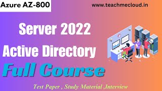 Buy Full Course Windows Server 2022  Active Directory Service  Mobile Application [upl. by Notsuoh]
