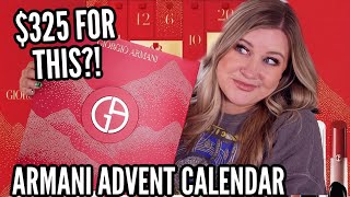 I PAID 300 FOR THE GIORGIO ARMANI ADVENT CALENDAR WORTH IT [upl. by Trofmoc]