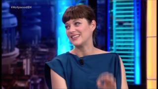 Marion Cotillard and Michael Fassbender speaking Spanish with subtitles [upl. by Hammerskjold]