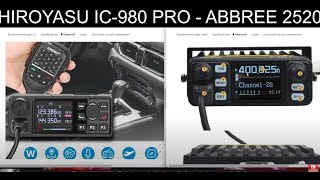 HIROYASU IC980 PRO  ABBREE 2520 [upl. by Silverts885]