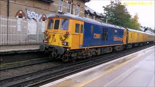 Trains at Laindon Clapham high StreetJunction Filmed October 2019 [upl. by Sadler]