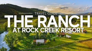 Experience Montana’s Finest The Ranch at Rock Creek  US Travel Guide [upl. by Llevart]