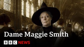 Tributes paid to Dame Maggie Smith  BBC News [upl. by Koehler]