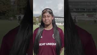 POSTMATCH INTERVIEW  With PotM Renee McLeodGraham  AWAY Vs Clapham United FC  13 shorts [upl. by Airogerg]