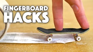 FINGERBOARD LIFE HACKS [upl. by Anirbac]