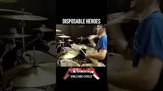 Disposable Heroes 2 drumsonly METALLICA [upl. by Enamrahs]