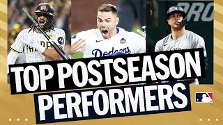 TOP POSTSEASON PERFORMERS OF 2024 Feat Shohei Ohtani Juan Soto Francisco Lindor amp more [upl. by Tait158]