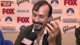 Robert Knepper The Hunger Games Mockingjay amp Heroes Reborn Interview [upl. by Oramug]