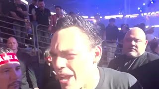 Julio Cesar Chavez Jr instant reaction to beating Uriah Hall wants to fight Jake Paul next [upl. by Khajeh]