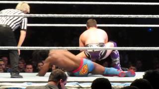 Smackdown World Tour 2012 Kofi Kingston vs The Miz  Lyon Halle Tony Garnier 01112012 [upl. by Friend911]