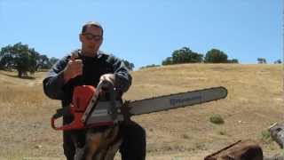 Husqvarna 576 XP Chainsaw Review [upl. by Heimer]