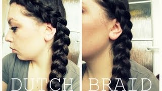 Ako na Holandský vrkočDutch braid [upl. by Aihseyk]