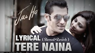 Tere Naina  Slowed  Reverb  Salma khan Tabu [upl. by Stasny172]