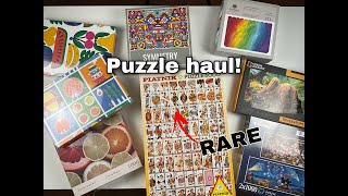 An EXCITING puzzle haul with 1 RARE one [upl. by Dahsra]