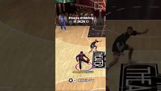 Steezo dribbling in NBA 2K25 [upl. by Moorish]