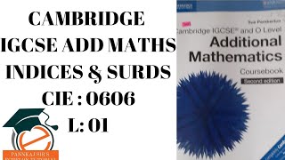 CAMBRIDGE IGCSE ADDITIONAL MATHO LEVELS ADD MATHS 0606 [upl. by Enram968]