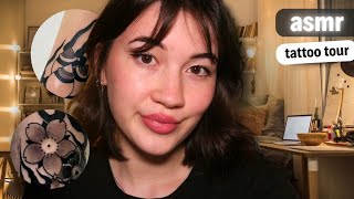 ASMR  TATTOO TOUR  Conseils 🖤 [upl. by Maryn]