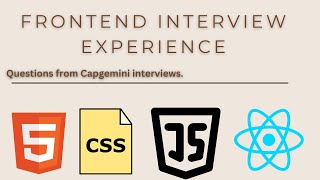 Freshers Frontend Interview MOCK  JavaScript 🎉  ReactJS Interview Most Asked Questions 2024 [upl. by Kayle]