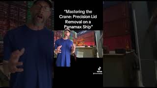 How are we take Hatch covers off a Panamax ship [upl. by Inot]