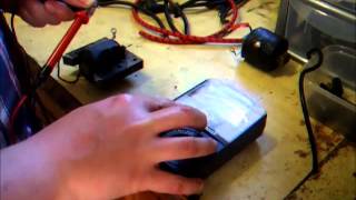 How to Test HT ignition coils HT leads joiners and caps with a Multimeter [upl. by Ahsilif]