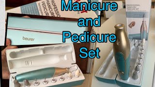 Unboxing Beurer Professional Manicure and Pedicure Set MP 84 [upl. by Allin]