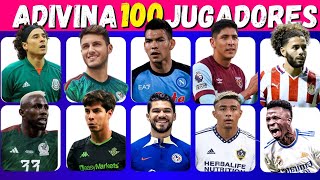 Adivina 100 jugadores de futbol mTest de futbol  Fansbolista [upl. by Eugatnom]