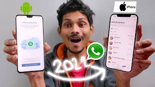 Best Method to Transfer WhatsApp Business from Android to iPhone 2022  iCareFone Transfer [upl. by Aym794]