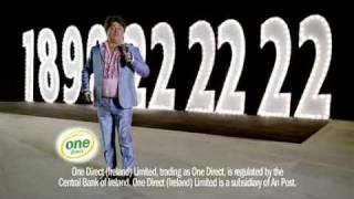 Pat Shortt One Direct TV ad One Direct Car Insurance 1890 222222 [upl. by Ailimat]