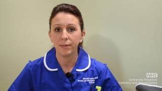 Midwife Rachael talks about the Lucina Birth Centre  UHCW NHS Trust [upl. by Swinton]