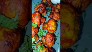 Mushroom tikka tikka tikkarecipe vairalshorts food cooking suscribe [upl. by Eiroj]