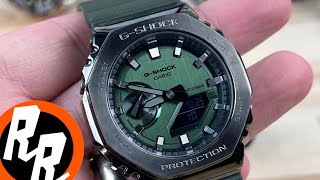 Unboxing GShock gm2100 green [upl. by Grossman200]