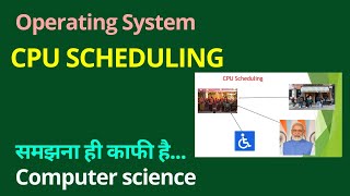 CPU Scheduling CPU tutorial  Process distribution CPU Utilization operating system tutorial [upl. by Aciret]