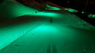 Hemsedal  Slope 32 SkiStar Fun ride Night [upl. by Tatianna]