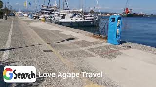 Preveza Marina Epirus Greece Walking Tour 2022 [upl. by Hanoj]