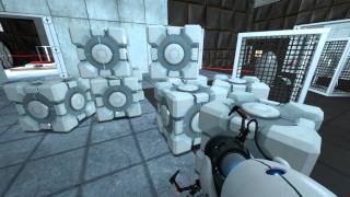 Portal walkthrough  Test Chamber 16 Advanced [upl. by Aleet27]