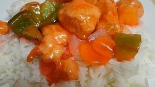 Sweet and Sour Chicken  Restaurant Style [upl. by Pansy63]