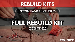 FillRite Piston Hand Pump Series Full Rebuild Kit Video [upl. by Ikkin]