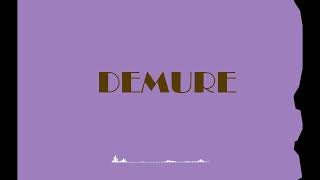 DEMURE  Fireboy DML ft Tems X Tyla ft Ladipoe Afropop Instrumental [upl. by Arraeis]