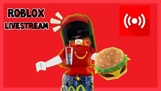 🔴PLAYING ROBLOX WITH VIEWERS🔴 FOLLOW JOINS ON [upl. by Wenonah998]