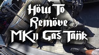 VW MK2 GTI Jetta Gas Tank Removal DIY S6 EP2 [upl. by Cosenza]