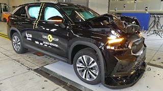 NEW Skoda Kodiaq 2024 CRASH TEST  ★★★★★ [upl. by Galvin]