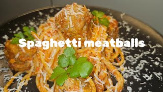 Spaghetti meatballs [upl. by Eigroeg]