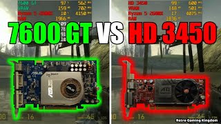 GeForce 7600 GT vs Radeon HD 3450 Test In 7 Games No FPS Drop  Capture Card [upl. by Akemahs144]