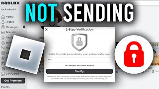 How To Fix Roblox Not Sending 2 Step Verification Code  Full Guide [upl. by Erehc]